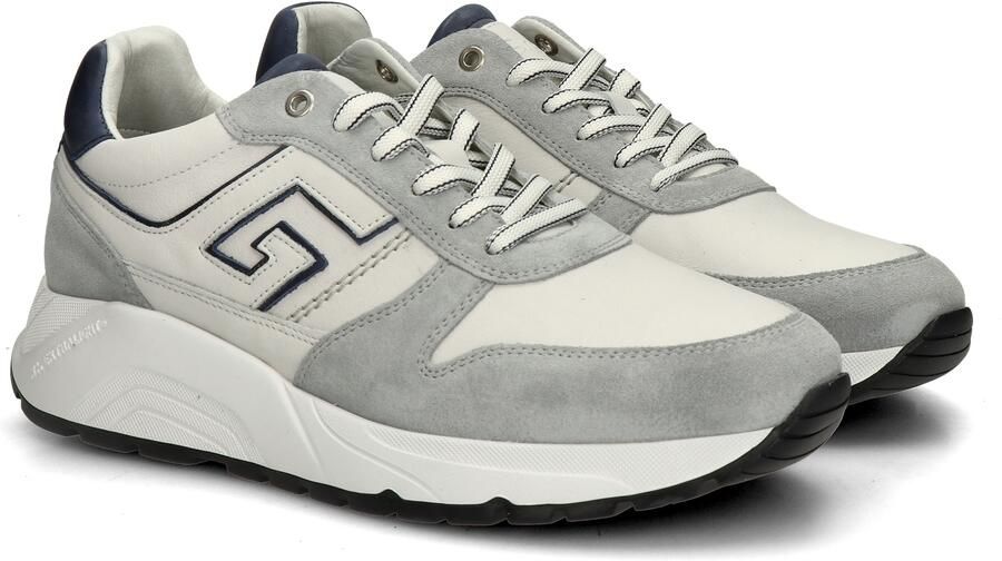 GREVE Lage Sneakers Heren Arnhem Maat: 41 Materiaal: Leer Kleur: Wit - Foto 4