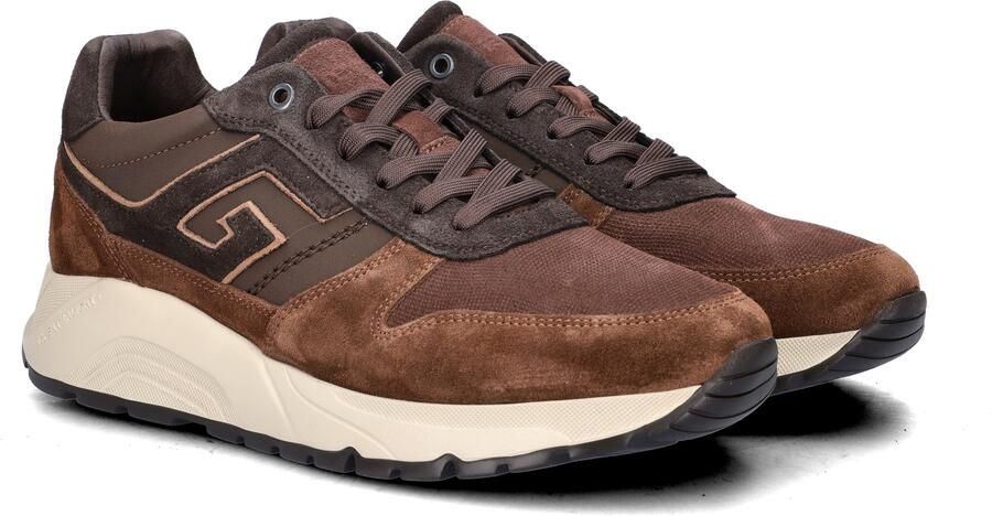 GREVE Lage Sneakers Heren Arnhem Textiel Bruin - Foto 4