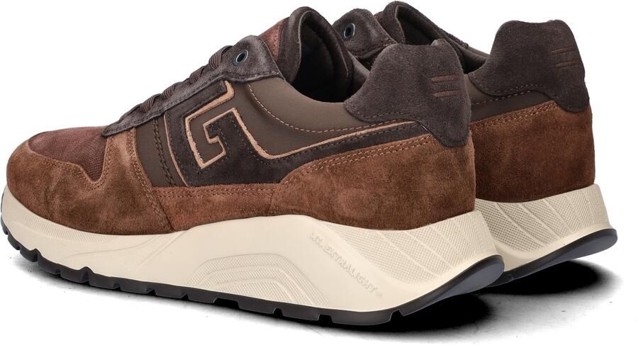 GREVE Lage Sneakers Heren Arnhem Textiel Bruin - Foto 5