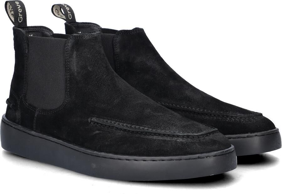 Greve Wave heren chelseaboot Zwart - Foto 2