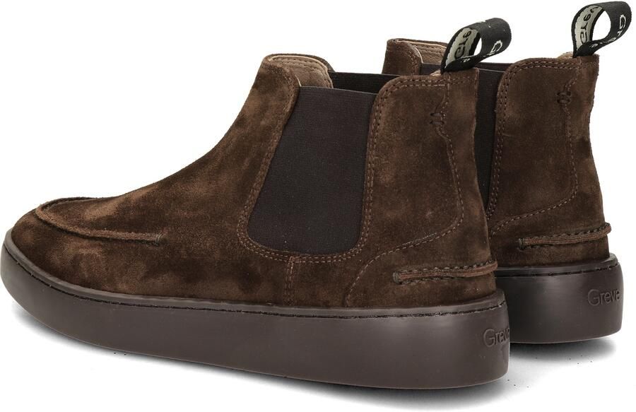 GREVE Chelsea Boots Heren Wave 2701 Maat: 45 Materiaal: Suède Kleur: Bruin - Foto 7