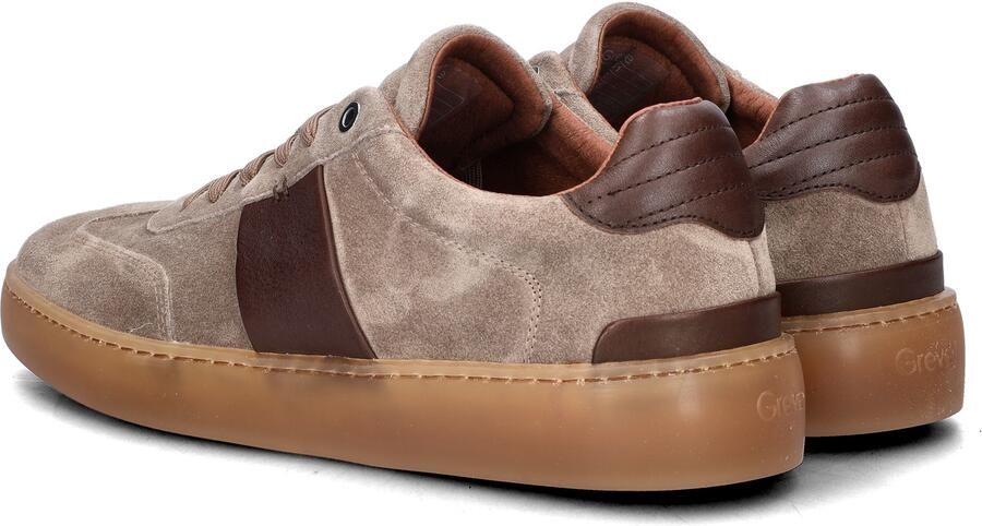 GREVE Lage Sneakers Heren Wave 2223 Maat: 43 5 Materiaal: Suède Kleur: Taupe - Foto 6