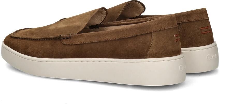 GREVE Loafers Heren 2308 Maat: 42 5 Materiaal: Suède Kleur: Bruin - Foto 8