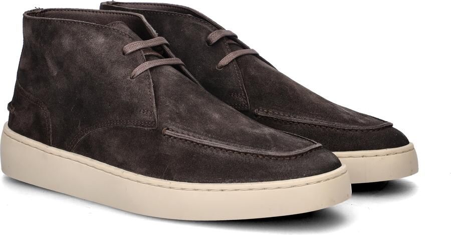 GREVE Hoge Sneakers Heren Wave 2525 Maat: 41 Materiaal: Suède Kleur: Bruin - Foto 4