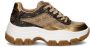 Guess Polyurethaan Sneakers voor Vrouwen Brown Dames - Thumbnail 4