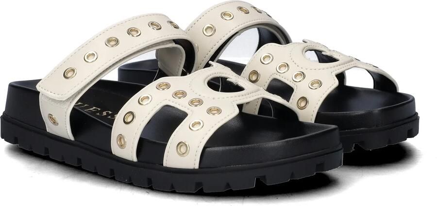 Guess Platte sandalen FLPFASELE03IVORY - Foto 11