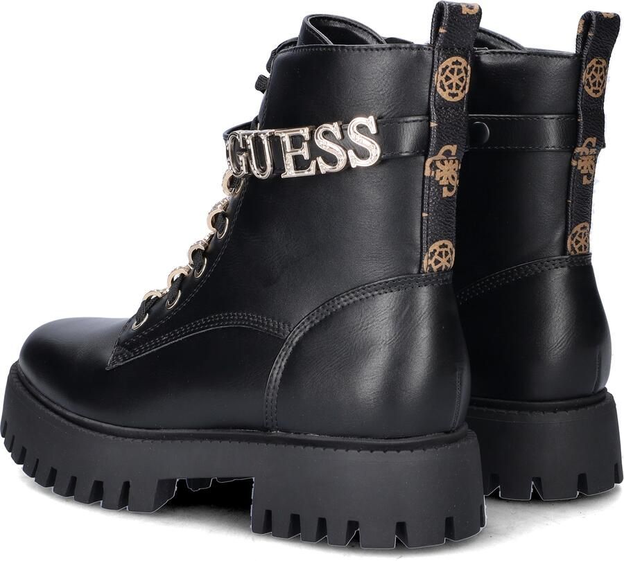 GUESS dameslaarzen met veters Ficki zwart - Foto 5
