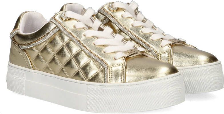 Guess Gouden sprankelende sneakers voor vrouwen - Foto 5