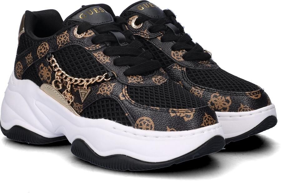 GUESS Dames Sneakers Zwart FLPHAR-FAL12 BLKBR Harpaa - Foto 3