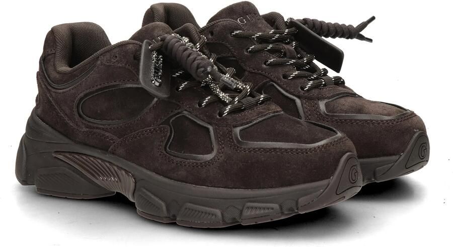 Guess Irrina Sneakers Van Echt Leer - Foto 10