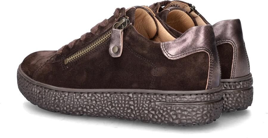 Hartjes 162.1417 34 77.38 H Sneakers Donker Bruin Suede Dames Donker Bruin - Foto 15