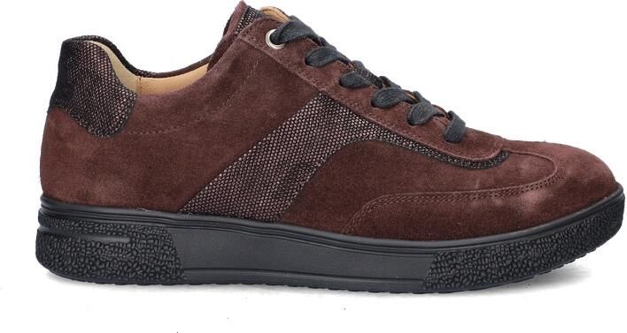 Hartjes 162.2702 34 78.78 Sophie Sneakers Bruin Suede Dames Breedtemaat H Bruin - Foto 4