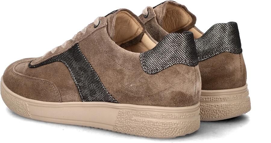 Hartjes 162.2702 34 41.38 Sophie Sneakers Beige Suede Dames Breedtemaat H Beige - Foto 5