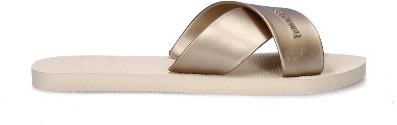 Havaianas HAV. AQUA METALLIC BEIGE Dames Slippers beige - Foto 2