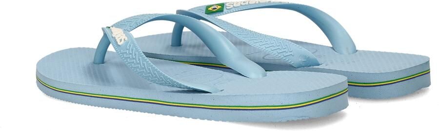 Havaianas Brazil Logo Flip Flops Blauw- Heren Blauw - Foto 3