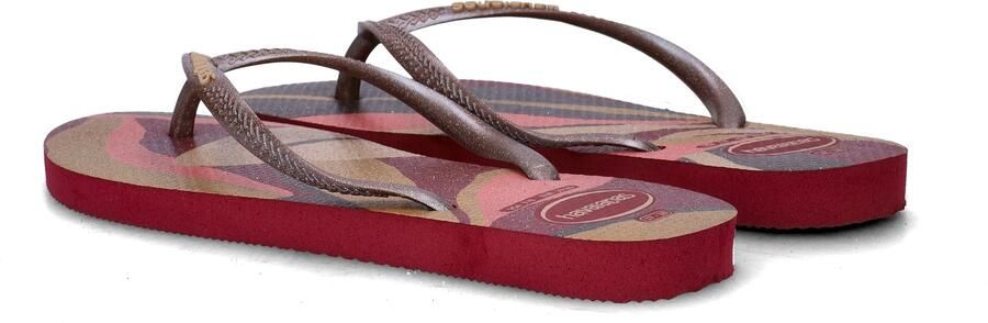 Havaianas Slim Palette Flow Flip Flops Dames Roze- Dames Roze - Foto 8