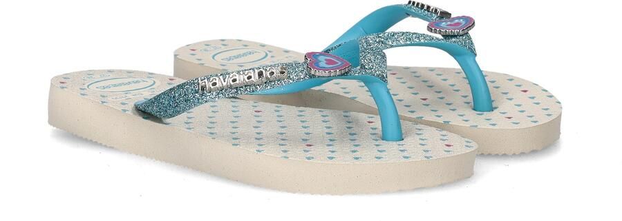 Havaianas HAV. KIDS SLIM GLITTER II BEIGE Meisjes Slippers beige - Foto 13