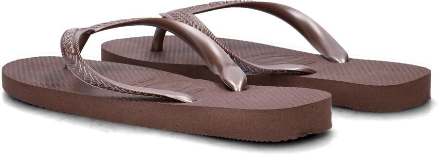 Havaianas HAV. TOP TIRAS Donkerbruin Dames Slippers Donkerbruin - Foto 3