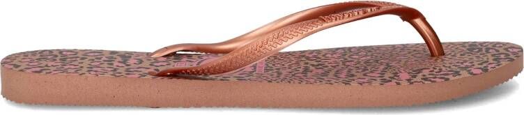 Havaianas Slim Animals teenslippers paars Meisjes Rubber 29 30 - Foto 7