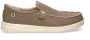 Hey Dude Casual Slip-On Canvas Schoen Brown Heren - Thumbnail 3
