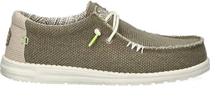 HEYDUDE Instappers Wally Braided Fossil HD40003-2BS Bruin - Foto 9