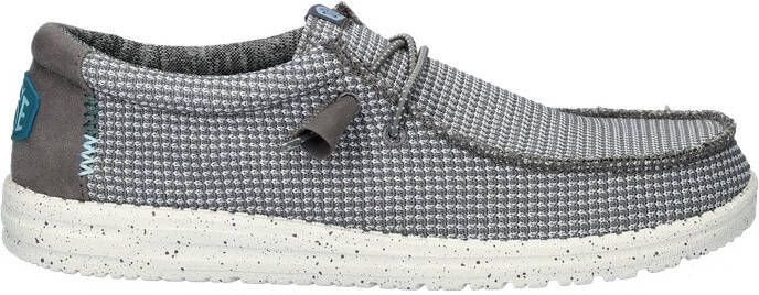 Hey Dude Sportieve Mesh Mocassin Schoenencollectie Gray Heren - Foto 8