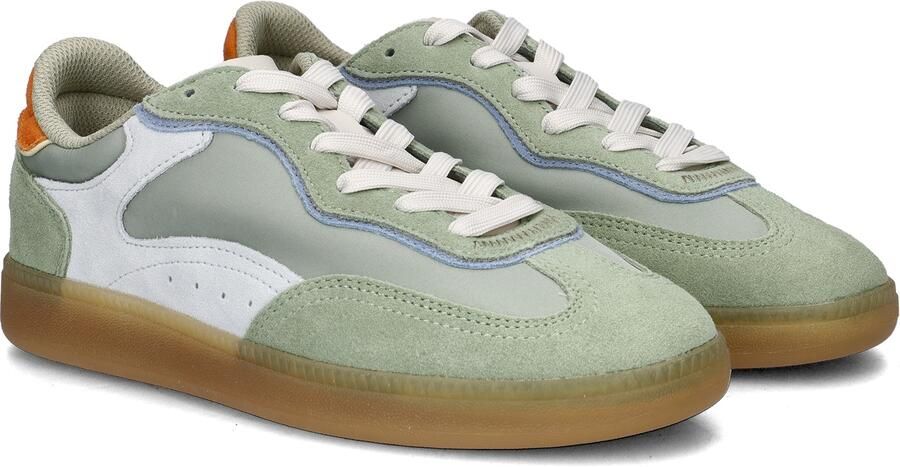 THE HOFF BRAND Lage Sneakers Park Maat: 37 Materiaal: Suède Kleur: Groen - Foto 7