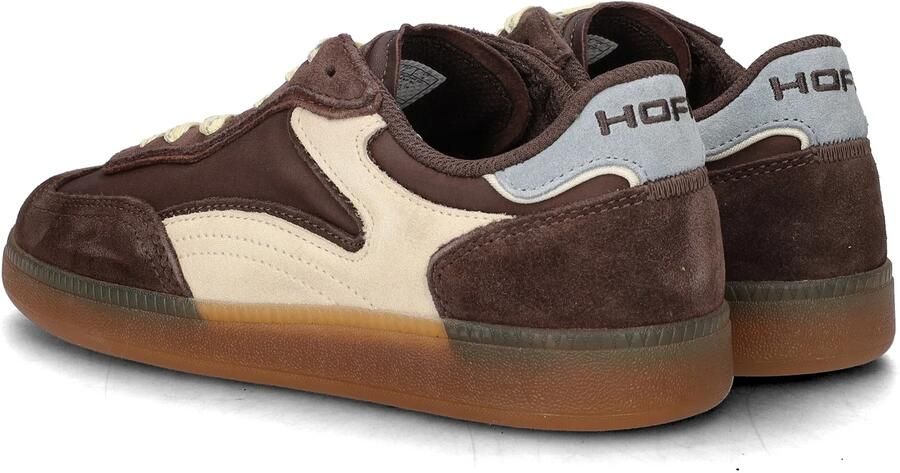 HOFF Park leren suède sneakers donkerbruin ecru - Foto 7