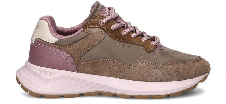 THE HOFF BRAND Lage Sneakers Dames Budapest Ii Maat: 37 Materiaal: Suède Kleur: Beige - Foto 4