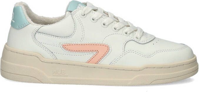 Hub Court-z Lage sneakers Leren Sneaker Dames Wit - Foto 5