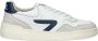 Hub Court | White Blue Ice Ivory Wit Leer Lage sneakers Heren - Thumbnail 2