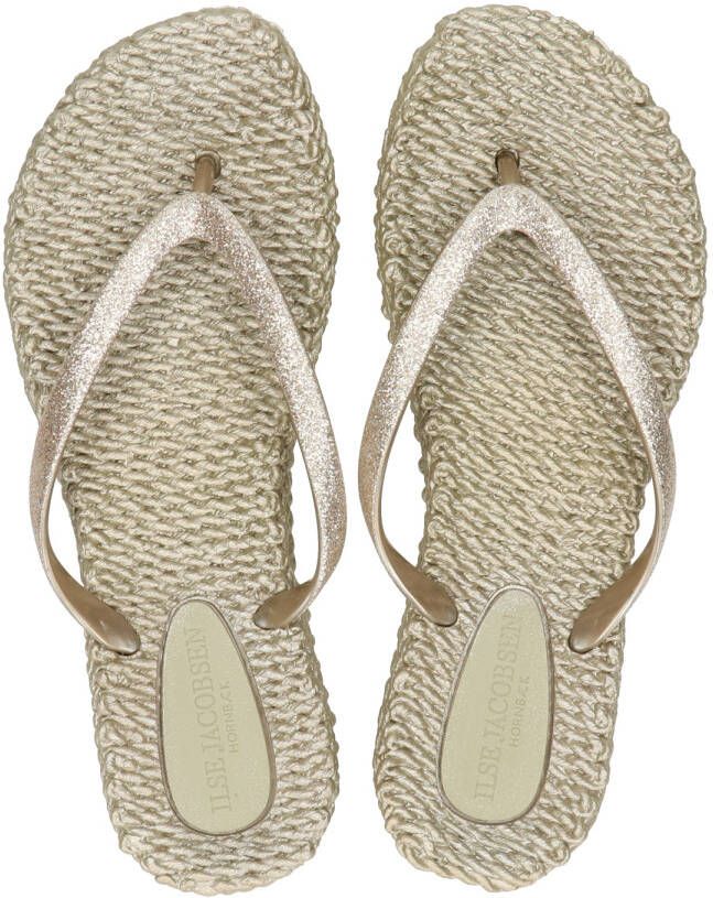 Ilse Jacobsen Cheerful teenslippers goud - Foto 2