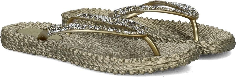 ILSE JACOBSEN Teenslippers Dames Cheerful03 Maat: 38 Materiaal: Rubber Kleur: Goud - Foto 13