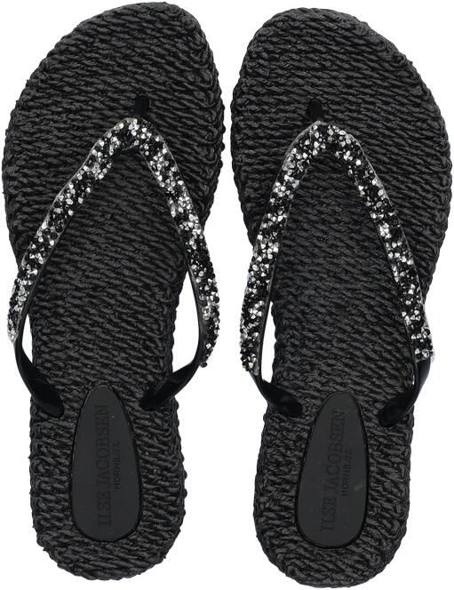 Ilse Jacobsen Cheerful03 Teenslippers Zomer slippers Dames Zwart - Foto 9