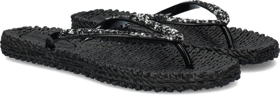 Ilse Jacobsen Cheerful03 Teenslippers Zomer slippers Dames Zwart - Foto 11