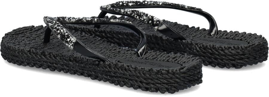 Ilse Jacobsen Cheerful03 Teenslippers Zomer slippers Dames Zwart - Foto 10
