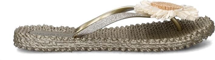ILSE JACOBSEN Teenslippers Dames Cheerful16f Maat: 37 Materiaal: Rubber Kleur: Zilverkleurig - Foto 11