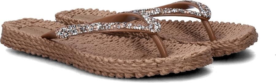Ilse Jacobsen Slippers met koper mix strass steen CHEERFUL03G - Foto 4