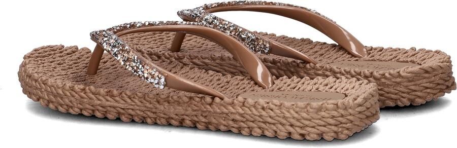 Ilse Jacobsen Slippers met koper mix strass steen CHEERFUL03G - Foto 3