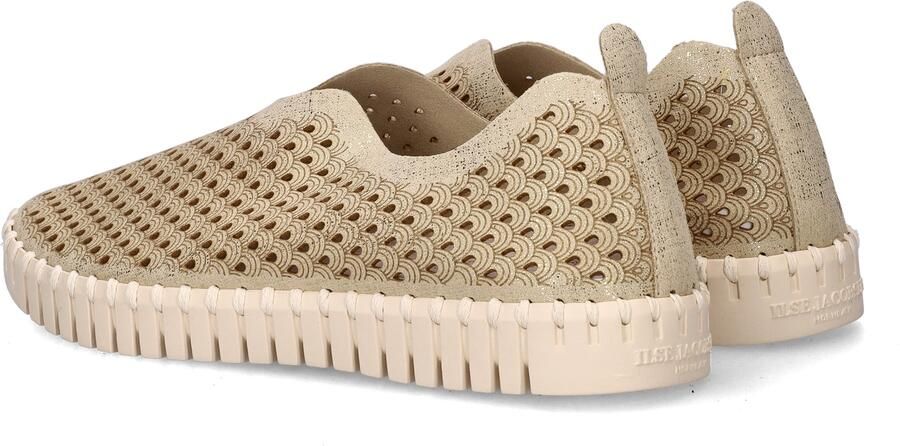 ILSE JACOBSEN Instappers Dames Tulip3223 Maat: 37 Materiaal: Textiel Kleur: Beige - Foto 10