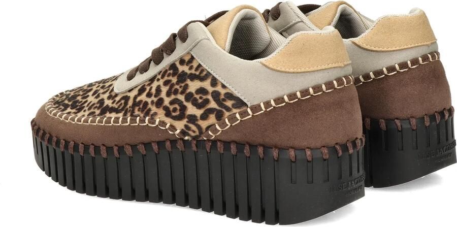 Ilse Jacobsen Tulip sneaker met luipaardprint TULIP4501 - Foto 4