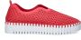 Ilse Jacobsen Instappers Platform TULIP3373W witte zool 309 Viva Magenta Viva Magenta - Thumbnail 3