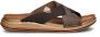 Inblu heren slipper Bruin - Thumbnail 1