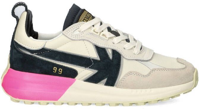 Kaotiko DETROIT 99 Volwassenen Lage sneakersDames sneakers Wit beige - Foto 5