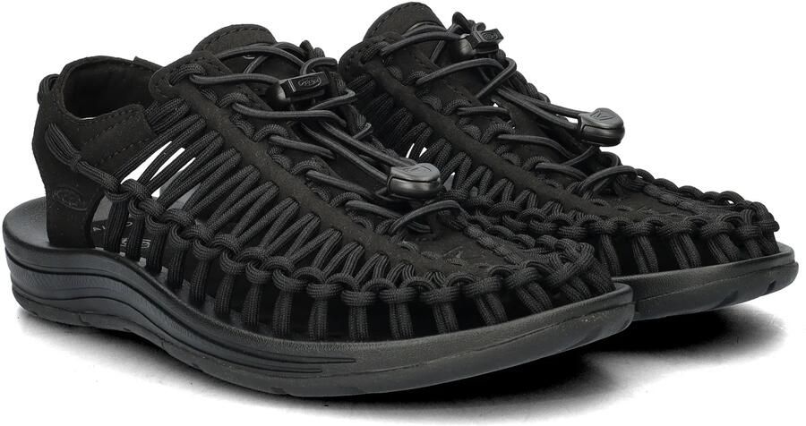 Keen Uneek Dames Sandalen Black Black Zwart Polyester K1014099 - Foto 9