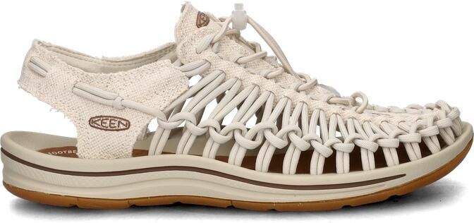 Keen Uneek Dames Sandalen Natural Canvas Birch Beige Canvas K1026231 - Foto 2