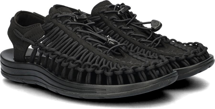 KEEN Sandalen Heren Uneek M Maat: 40 Materiaal: Suède Kleur: Zwart - Foto 12