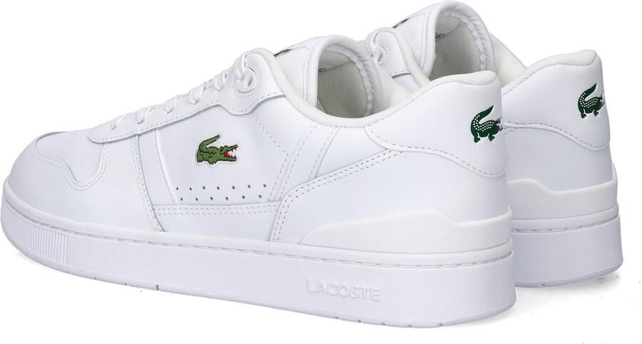 Lacoste Retro-geïnspireerde leren en synthetische sneakers White Heren - Foto 3