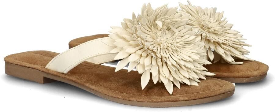 Lazamani dames slipper Off White - Foto 4
