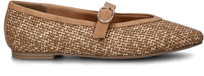 Marco Tozzi Ballerina's Dames Cognac - Foto 3